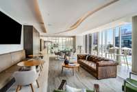 Find the perfect place to relax or entertain guests in the multiple owners’ lounges on the 8th floor