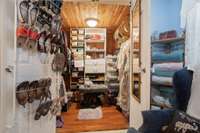 Cedar Lined Walk-in Closet