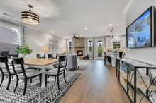 Open Dining Room and Great Room with Optional Stone Fireplace!