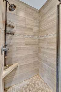 Enjoy this stand-alone tile shower with glass door! 1133 Corona Ct   Lascassas, TN 37085