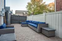 Patio has new pavers with a large stretch of room. Includes Jacuzzi Hot Tub