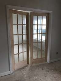 Another view of the study/office from the entrance foyer. Pictures are of another Leighland  floorplan in a different community, finishes may be different.