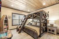 Interior of Neighboring 6 Bedroom Cabin.  Interior finishes vary from cabin to cabin.