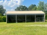 LARGE 4 Bay Implement Shed