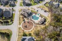 Drone View of the Club House