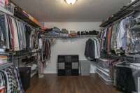 LOOK at this closet!!  I don't always show closet shots but this one....WOW!  The space is incredible!