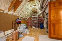 Walk-in Attic with tons of space and Foam Insulation