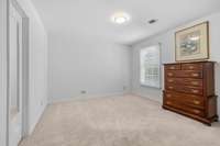 Bedroom Three Upstairs has a door to Hall Bath and Large Closet