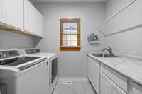 Remodeled Laundry Room