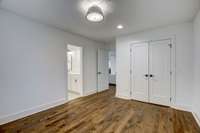 Gleaming hardwood floors throughout