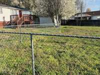 Great fenced in yard area.