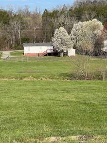 The boundary for back of property is Statesville Road.