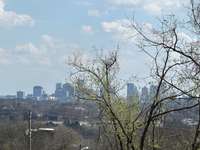 The view of the skyline from the balcony is absolutely gorgeous!