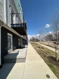 view looking east from the front porch