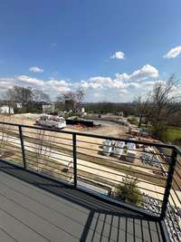 balcony view looking south (new construction going in)