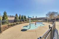 Kiddie pool with fountains