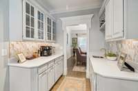 Gorgeous butlers pantry