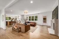 Open floor plan