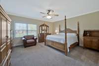 Master Suite with large walk in closet.