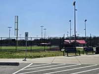 Playing fields for the public just across from the schools, which are only 5 minutes away.