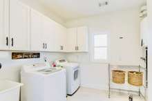 HUGE laundry room!