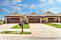 This home is 2nd from the end with a very nice 2 car garage!