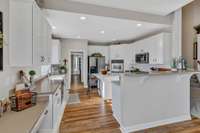 The Kitchen is well appointed with plenty of cabinet & counter space.