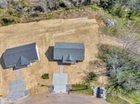 Aerial View of 114 Alice Preston St Lot 11 with concrete driveway.