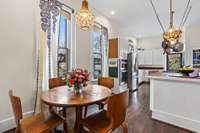 You are going to love all of the space in this kitchen. Plenty of room for a table for everyday dining. Huge windows to let in all the natural light.