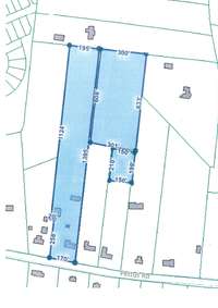 MAP OF PROPERTY  - ALL SHOWN IN BLUE CONTAINING 10.84 ACRES