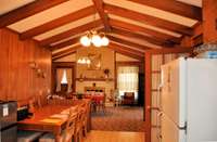 VAULTED CEILING IN EAT-IN AREA AND DINNING ROOM