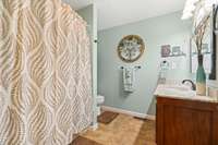 SECONDARY BATHROOM IN HALL BETWEEN 2ND AND 3RD BEDROOM