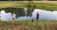 FISHING IN YOUR OWN PRIVATE POND