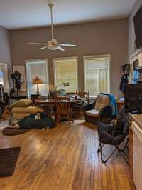 View from other end of kitchen showing this 21x11 space.