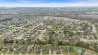 Can you pick out the Middle and High Schools from this aerial shot?