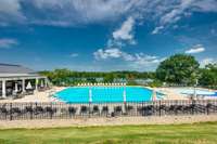 Tennessee Grasslands Country Club Lakeside Pool in Foxland Harbor. Optional Membership is not required and not included in the HOA fees.