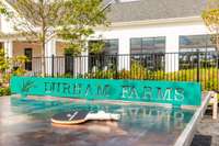 Durham Farms by Pulte Homes community amenities include a full-time lifestyle director, pool, fitness club, playground, cafe, farmhouse, dog park, pocket parks, & more.