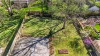 Sellers retain ownership of this buildable lot in the backyard.