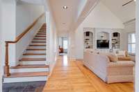 High ceilings, crown molding, recessed lighting throughout