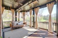 Gorgeous new screened porch!