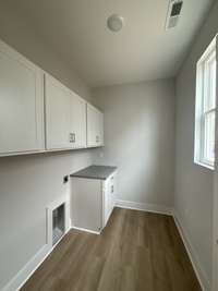 Laundry room with ample storage