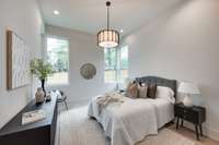 Bedroom on main floor....such a great floorpan with a bedroom and fullpath on the main floor.