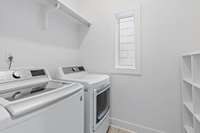 Upstairs Laundry Room.