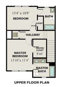 Upstairs you will find two spacious bedrooms, each complete with their own ensuite bathroom.