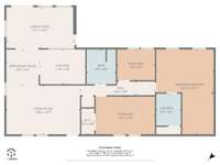 Floor plan/layout of the main house