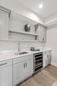 *** Wet Bars can be added to any unit that does not have one. Unit 109 Charlotte Everly Circle features dark cabinets.