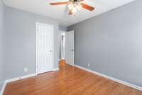 Another Guest Bedroom! All Bedrooms have Wood Flooring & Ceiling Fans!!