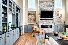 Great Room (featuring option wet bar, built-ins, and fireplace)