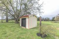 Storage building for your outdoor equipment and toys.