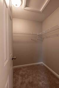 Both bedroom closets are nearly identical. Great walk in!